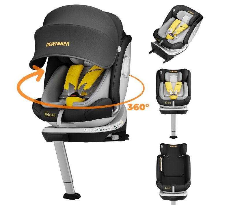 Siège Auto Pour Bébé, Adapté Aux Enfants De 0 à 36 Kg, équipé De Connecteurs Isofix Et Conforme À
