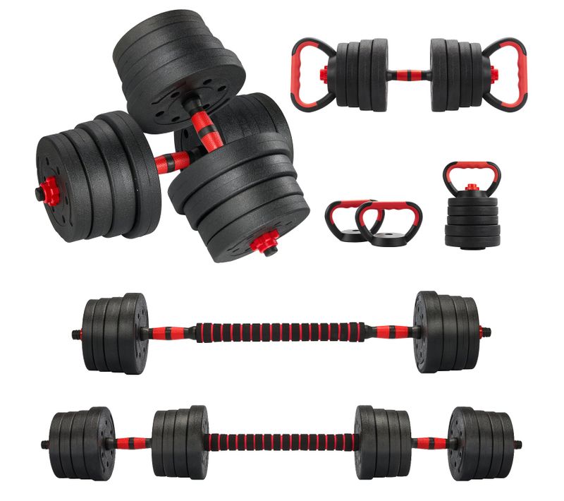 6-in-1 ensemble d'haltères Ajustable