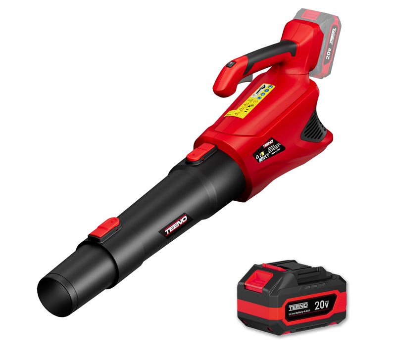 Souffleur De Feuilles Sans Fil 20 V, Souffleur à Feuilles Avec Batterie 4,0 Ah, 5 Modes De Vitesse