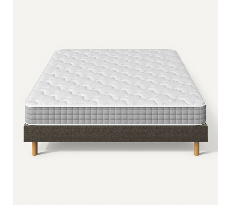 Ensemble Matelas Ressorts 140x190 Cm Epaisseur 20 Cm + Sommier Déco