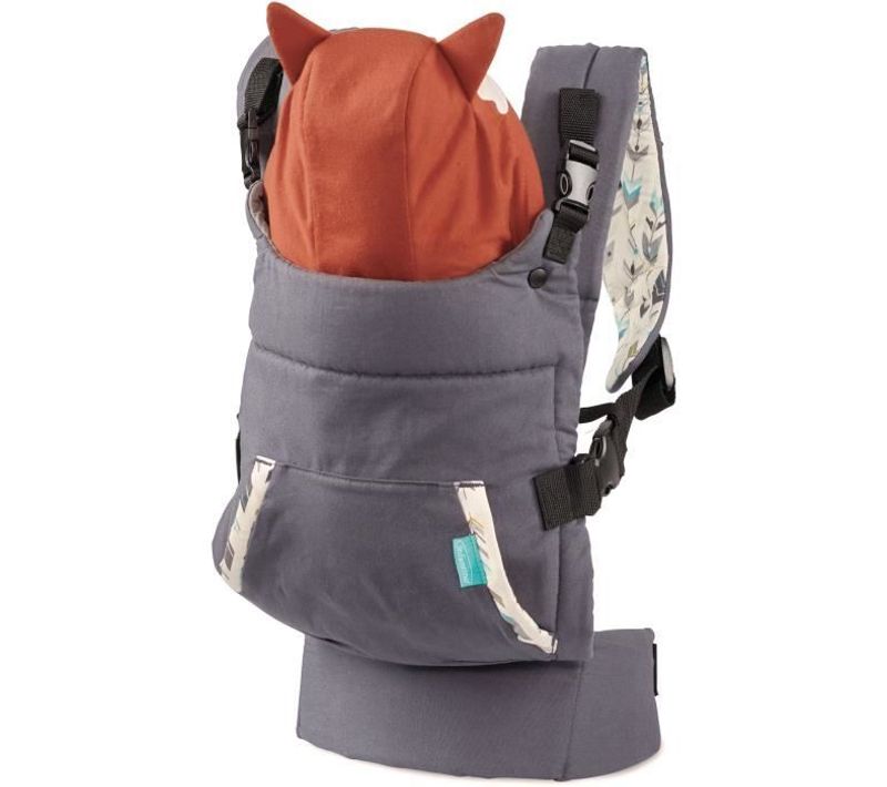 Porte-bébé Infantino Cuddle Up Renard - 2 Modes : Ventral Face Et Dorsal