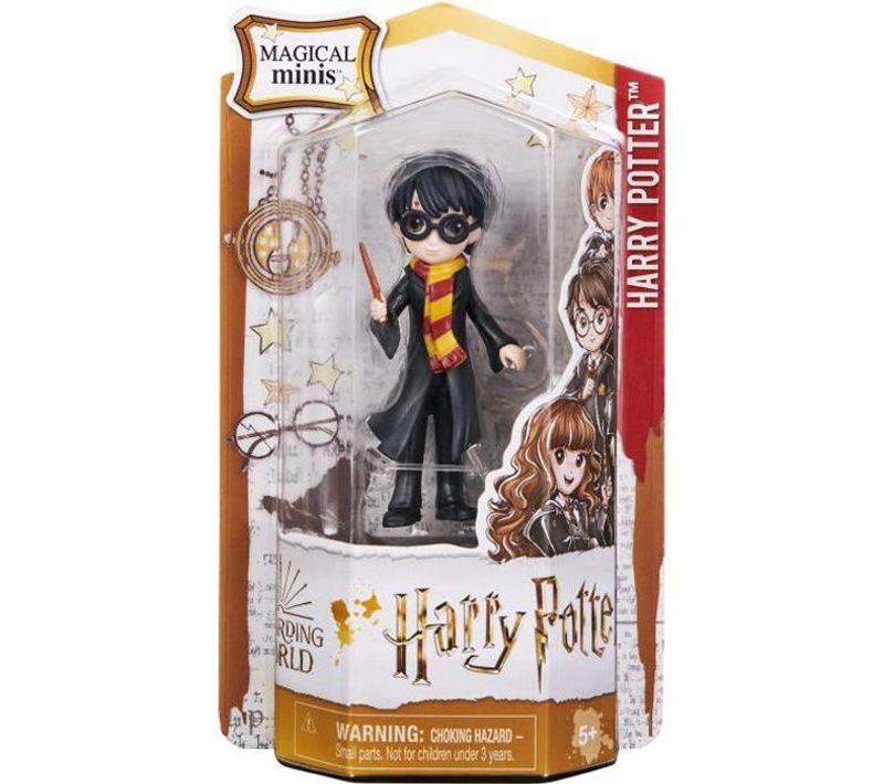 Figurine Magical Minis Harry Potter - 6062061 - Figurine Articulée 8 Cm + Fiche Collection