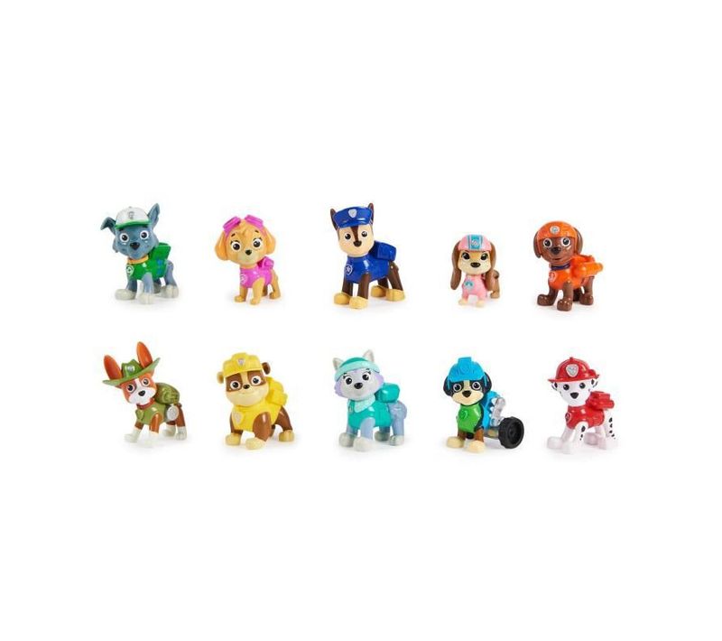 La Pat' Patrouille  Multipack 10 Figurines  10eme Anniversaire La Pat' Patrouille  Des 3 Ans