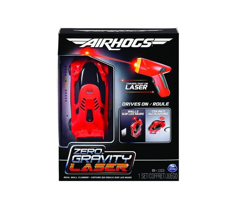 Vehicule Telecommande Air Hogs Zero Gravity Laser Rouge