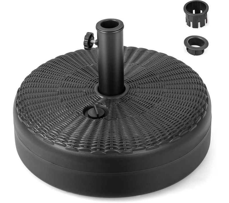 Pied De Parasol Lourd Pour Parasolφ38 Mm/48 Mm, Dia.45 X H30 Cm