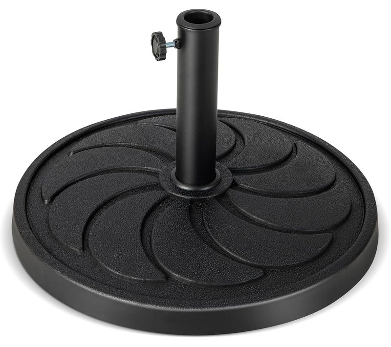 Pied De Parasol Déporté Φ54cm 18kg, Pour Parasol 38/48 Mm