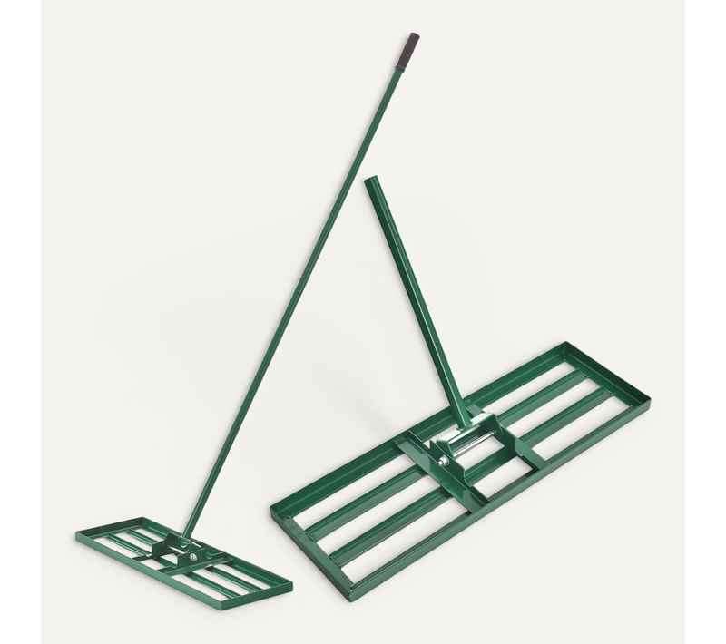 Râteau De Nivellement De Pelouse 75 X 25 Cm, Râteau De Jardin En Métal