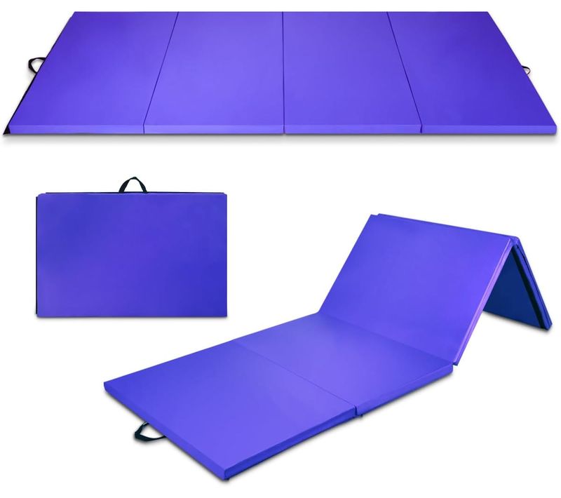 Tapis De Gymnastique Tapis De Yoga Pliant Tapis Musculation Matelas Gymnastique Pliant Portable