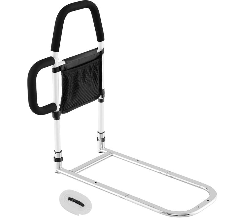 Barrière De Lit Médical Pour Personnes Âgées Double Main Courante, Barrière Anti-chute Charge 136kg