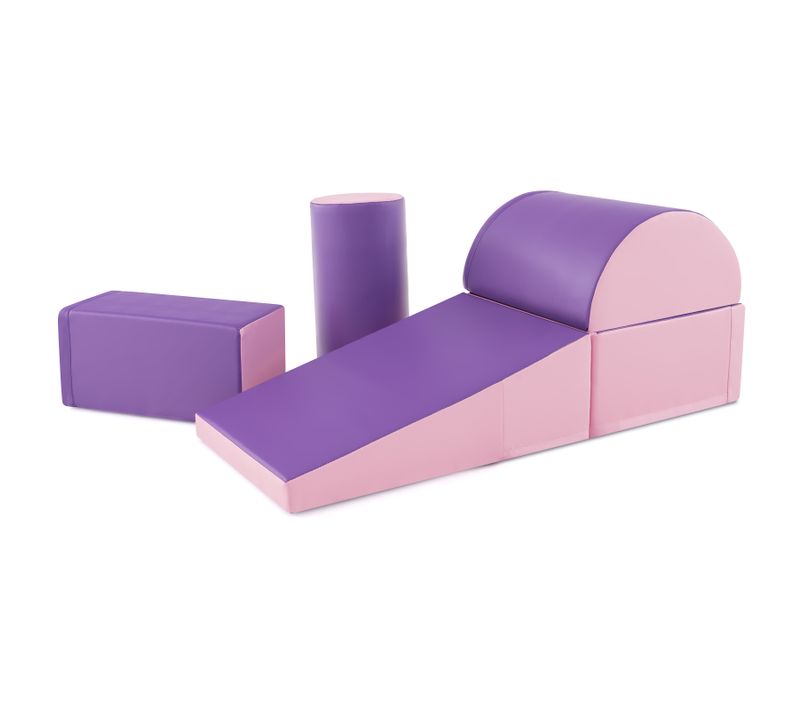 5pcs Parcours Motricité Bébé En Mousse Epe Avec Housse, Module Motricité Bébé Avec Fermeture Clair