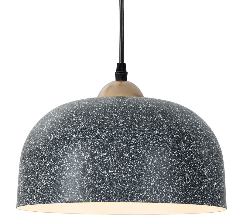 Lustre Suspension Moderne, Plafonnier Suspendu Avec Culot D'ampoule E27,couloir, Gris Foncé