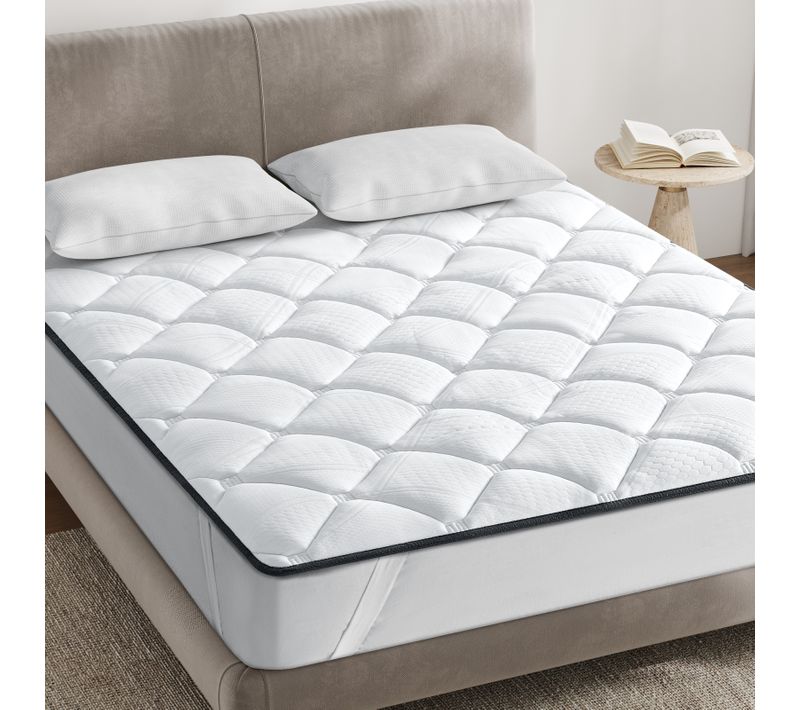 Surmatelas 90x190 Antiacarien - Protection Hygiénique et Lavable en Machine pour un Sommeil Sain