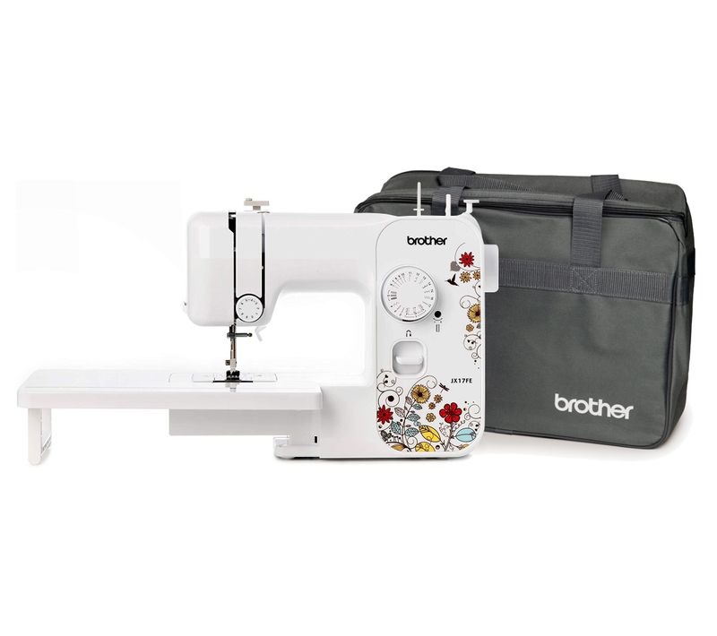 Brother Jx17fe Machine à Coudre Avec Table D’extension Et Sac