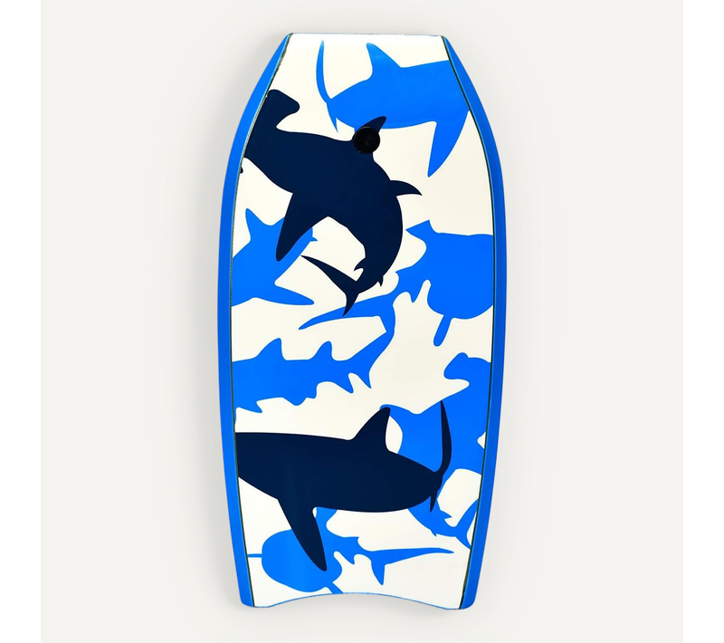 Planche De Surf 37 Pouces Bodyboard En Xpe Et Hdpe Avec 90cm De Corde Pour Débutants