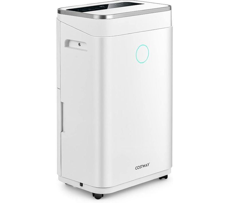 Déshumidificateur 25l/jour Réservoir D'eau 6,5l Minuterie 24h 2 Modes 2 Vitesses