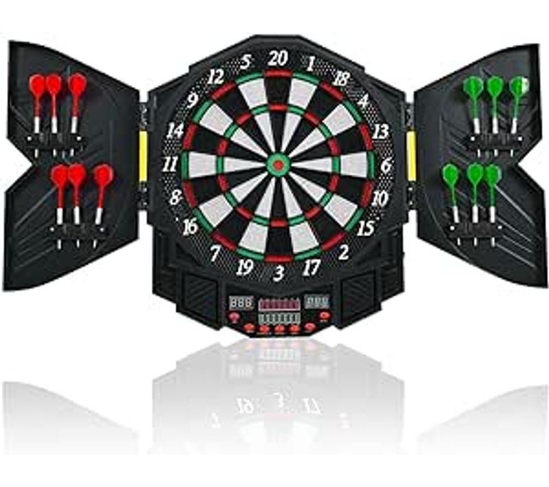 Jeu De Fléchettes Cible Electronique Dartboard Électronique Avec 27 Mode De Jeux