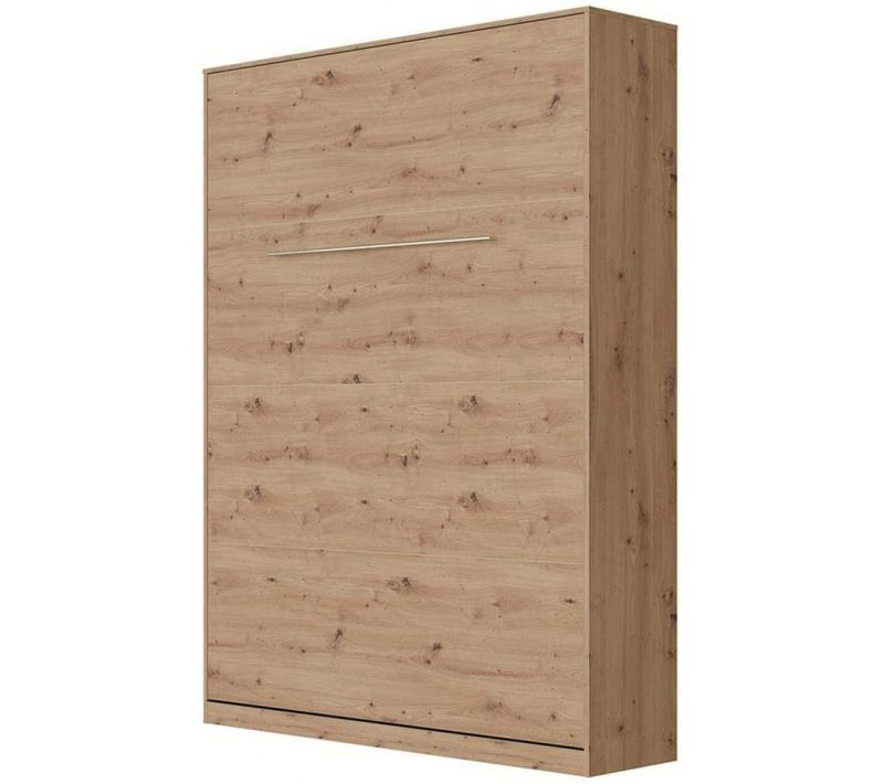 Lit Escamotable +2 Placards V 140x200+(80x2)cm Standard Chêne Sauvage/chêne Sauvage