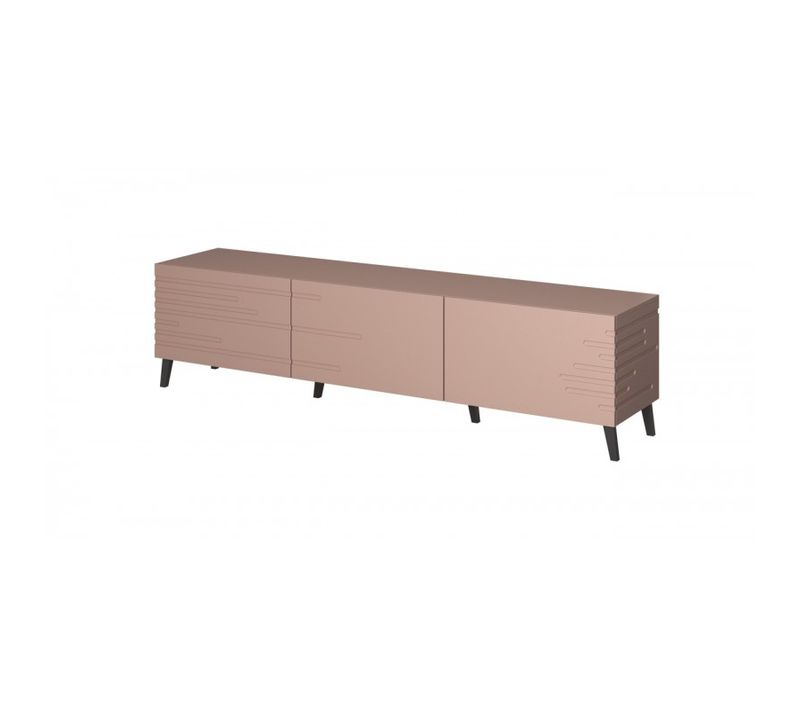 Buffet Meuble TV 186x48x40 Cm Rose Antique Novak Meuble Hi-fi Luxueux Sur Pied