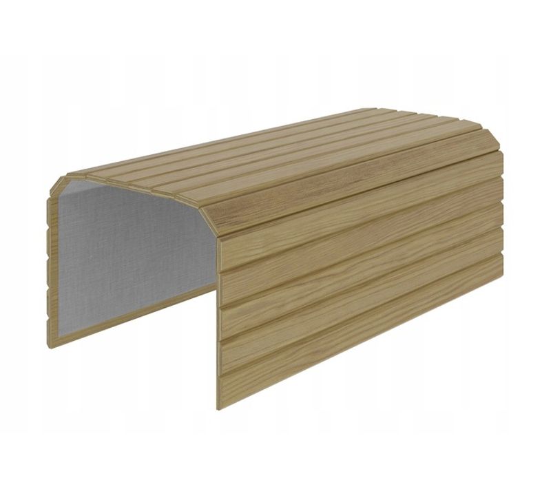 Tablette Pliable Plateau Pour Accoudoir De Canapé Couleur Chêne 40x44cm Wood