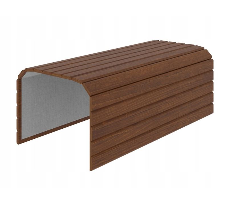 Tablette Pliable Plateau Pour Accoudoir De Canapé Couleur Noix 40x44cm Wood