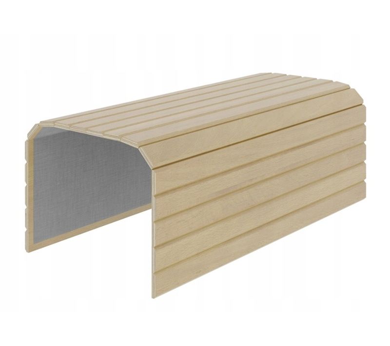 Tablette Pliable Plateau Pour Accoudoir De Canapé Couleur Hêtre 40x44cm Wood