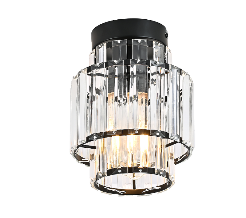 Plafonnier Salon Moderne Plafonnier Noir E27 Pour Chambre (sans Ampoule)
