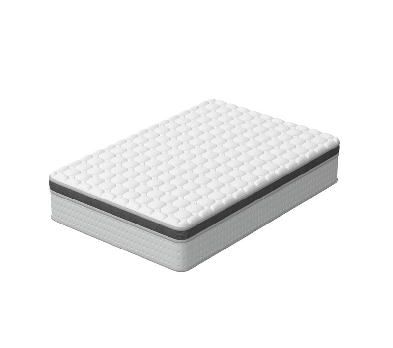Matelas Ressorts Ensachés 120x190 Cm Accueil Mémoire De Forme épaisseur 25 Cm