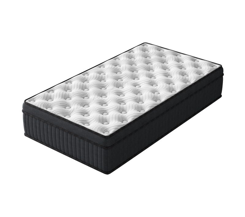 Matelas Ressorts Ensachés 90x190 Cm Accueil Mémoire De Forme épaisseur 25 Cm