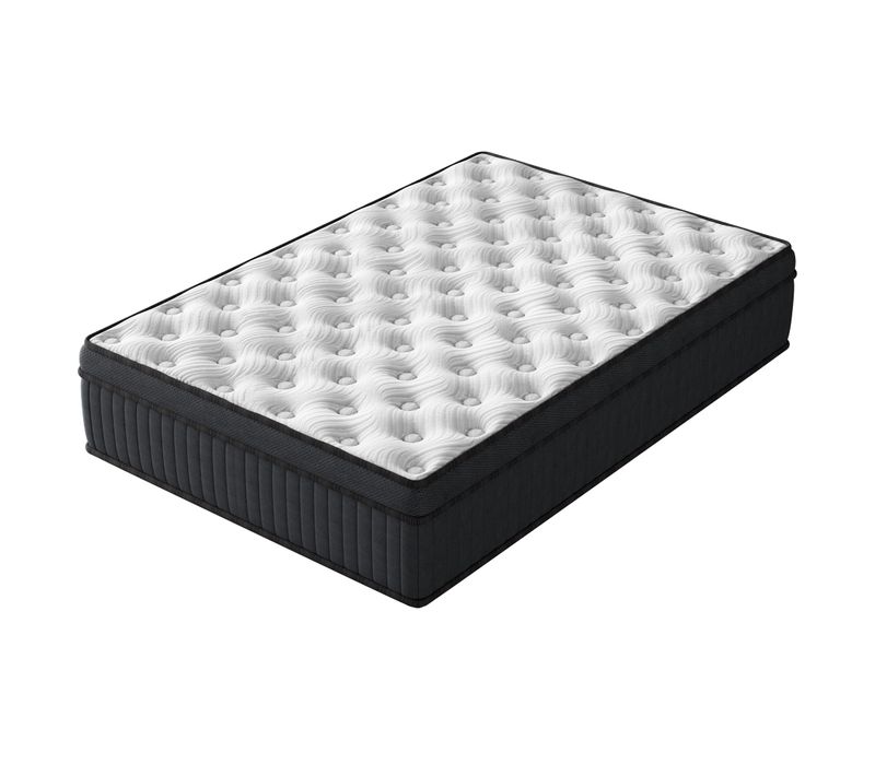 Matelas Ressorts Ensachés 120x190 Cm Accueil Mémoire De Forme épaisseur 25 Cm