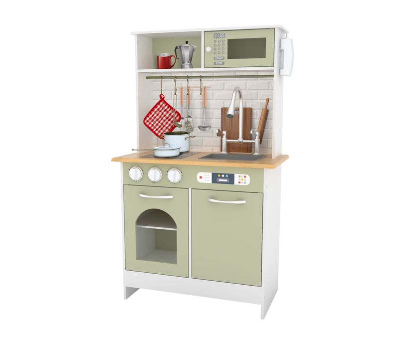Little Chef Boston Dinette En Bois Jeux D'imitation