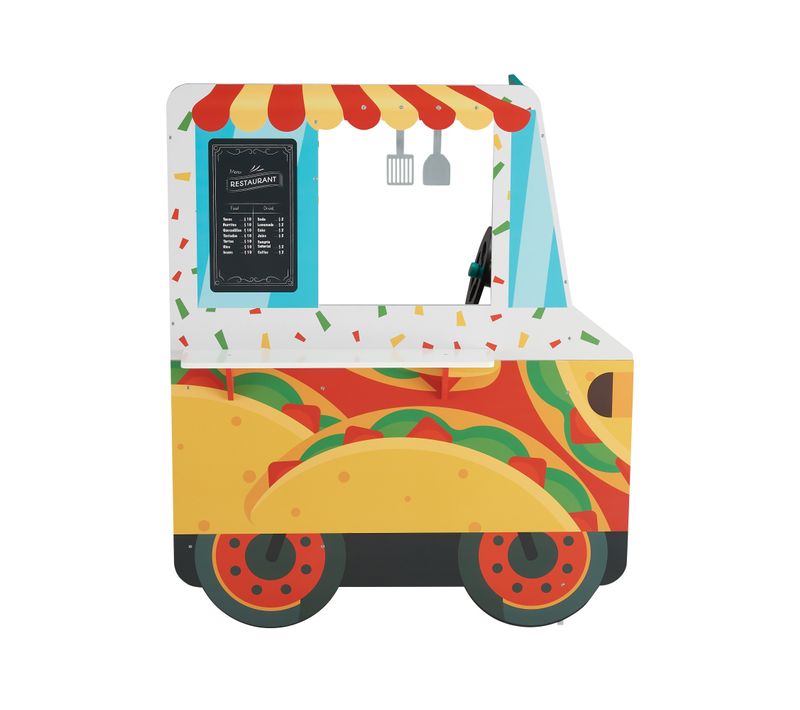 Food Truck En Bois, Cuisine De Jeu Pour Enfants, Camion Taco Ludique