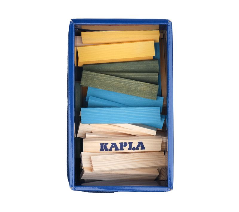 Baril 120 Nature, Bleu Clair, Jaune, Vert