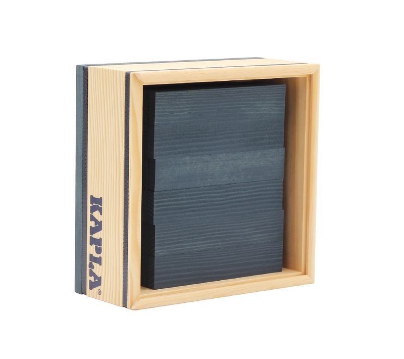 Carré 40 Planchettes Bleu Foncé