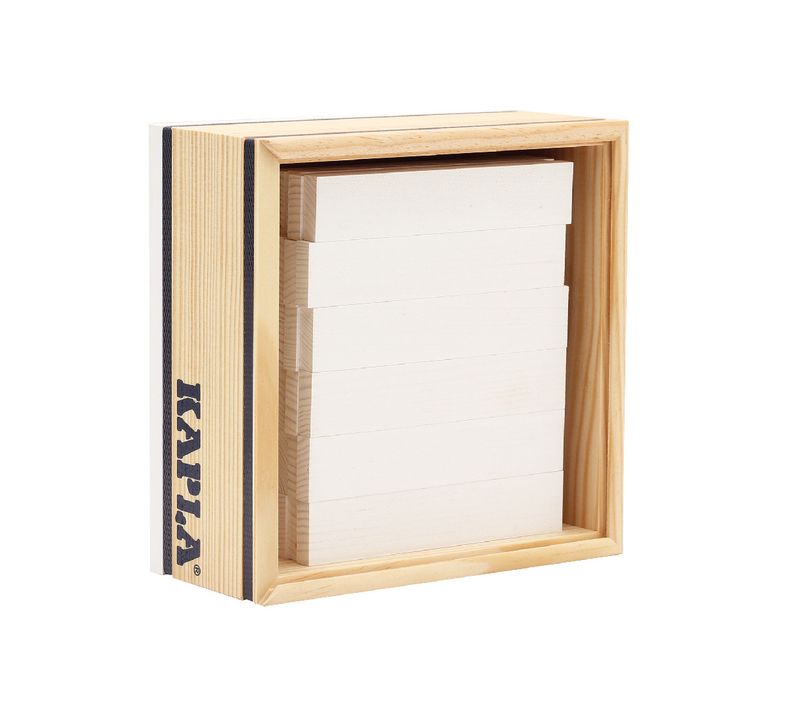 Carré 40 Planchettes Blanc