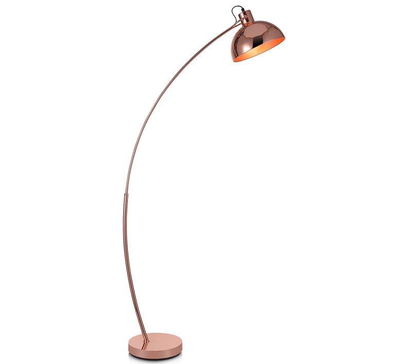 Lampadaire Arco Métal Arc Lampe De Sol Sur Pied Abat-jour
