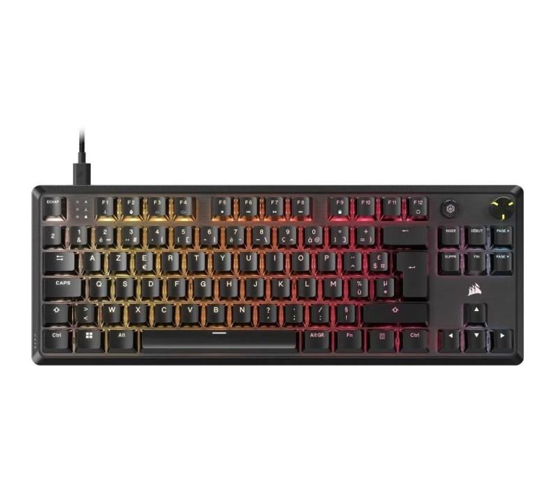 Clavier Gaming - Corsair - K70 Core Tkl - Rgb - Switchs Mlx Red V2 - Filaire