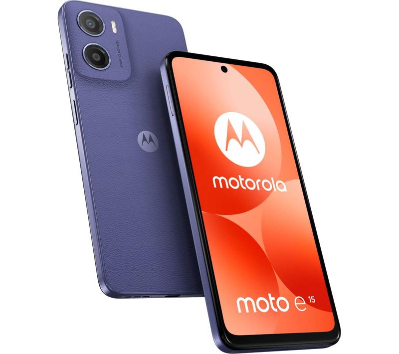 Moto E15 16,9 Cm (6.67") Double Sim Android 14 Go Edition 4g USB Type-c 2 Go 64 Go 5200
