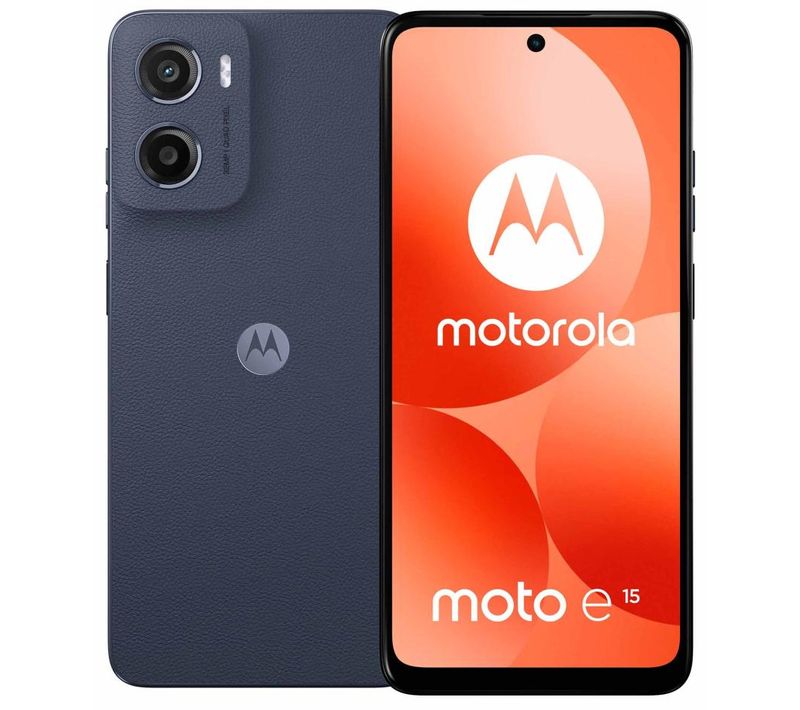 Moto E15 16,9 Cm (6.67") Double Sim Android 14 Go Edition 4g USB Type-c 2 Go 64 Go 5200