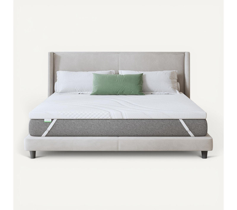 Surmatelas 140x200 Cm Nov, épaisseur 7.5 Cm Avec Mousse Mémoire De Forme En Gel