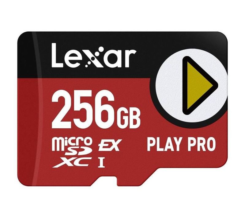 Carte Play Pro Microsdxc Express - Carte Mémoire - 256gb - Vitesse De Lecture Jusqu'à 900mo/s