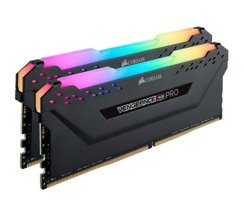 Mémoire PC Ddr4 - Vengeance Rgb Pro 16 Go (2 X 8 Go) - 3200 Mhz - Cas 16 - LED Rgb