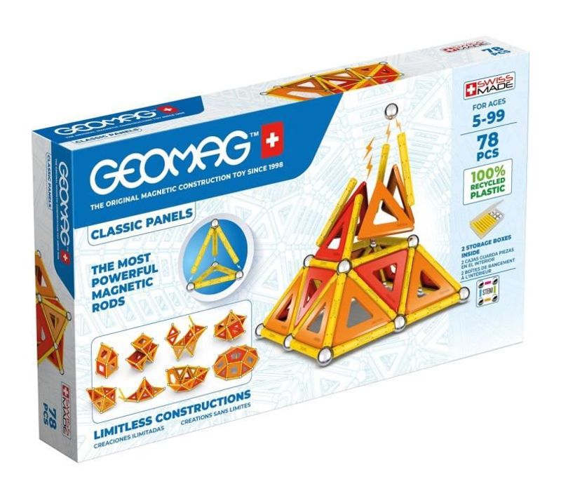 Geomag - Ecofriendly 78 PCs Panels