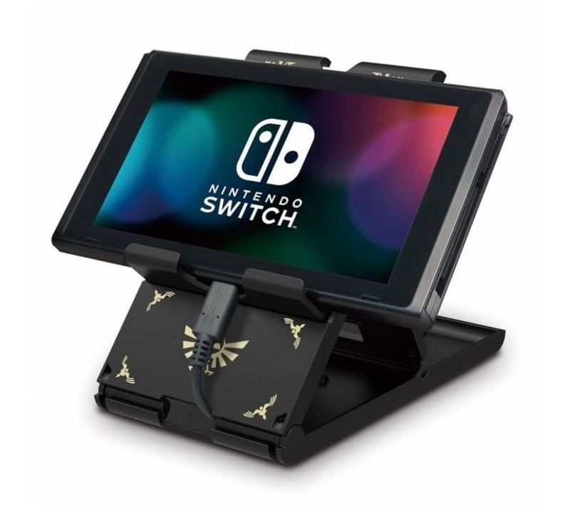 Hori Playstand Zelda - Support Pour Console Nintendo Switch - Design Zelda