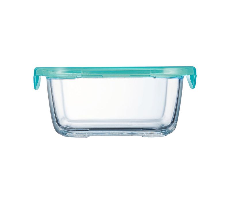 Boîte De Conservation Carrée Hermétique 38 Cl Keep'n Box + Couvercle Lagoon - Luminarc