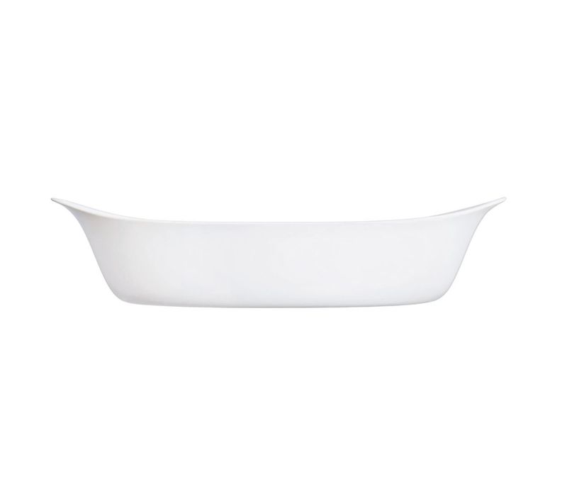Plat De Cuisson Blanc 38,1 X 24 Cm Smart Cuisine Carine
