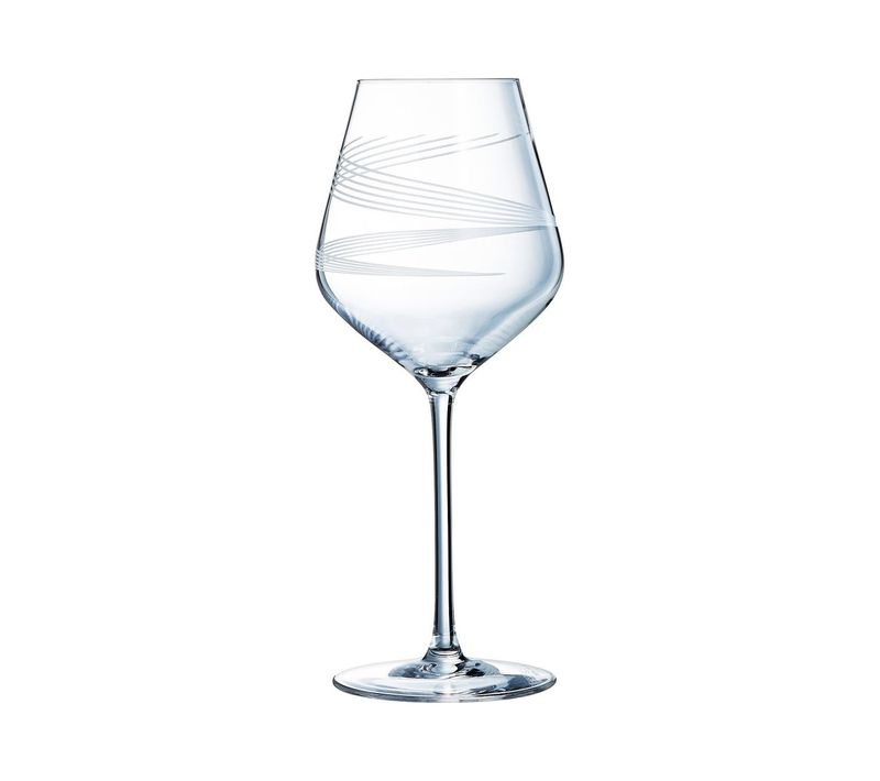 4 Verres à Pied 47cl Intense - Cristal D'arques -ultra Résistant