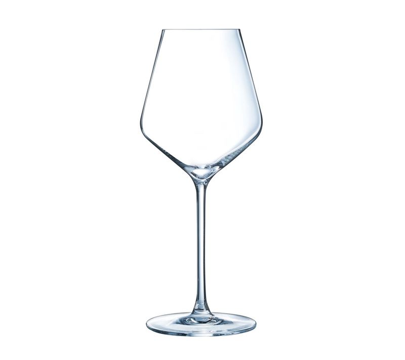 6 Verres à Pied 38cl Ultime - Cristal D'arques - Verre Ultra Transparent Moderne