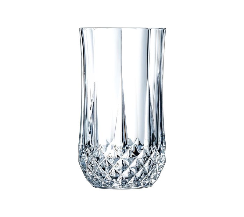 4 Verres Hauts 36 Cl Longchamp- Cristal D'arques
