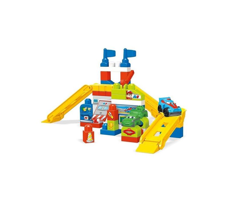 - Mon Stand De Course - Briques De Construction - Garage Électrique Sur Le Theme De La Course, 60 B