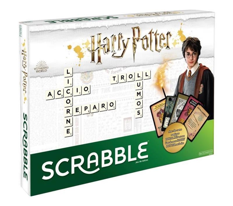 Jeu De Société Scrabble Harry Potter 2 A 4 Joueurs 10 Ans Et +